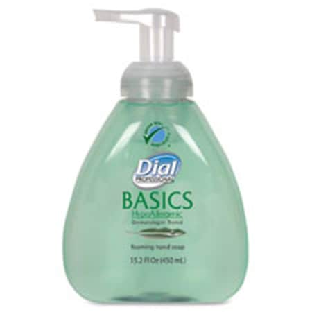 Dial Basics HypoAllergenic Foam Hand Soap- Green, 4PK DIA98609CT